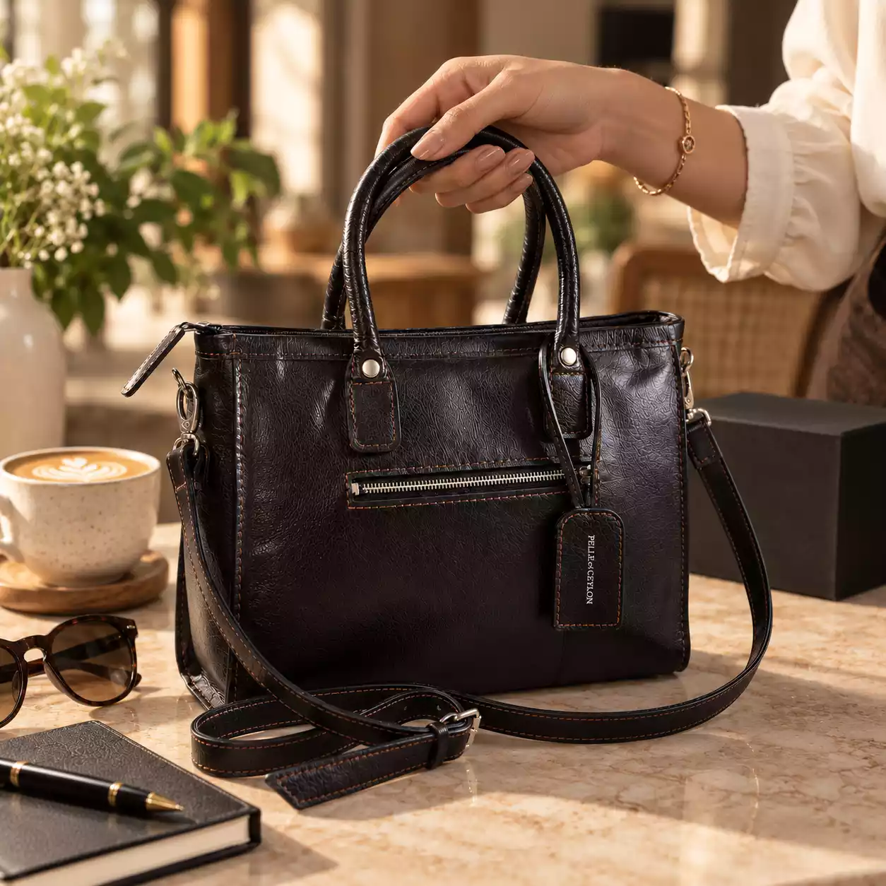 Office Tote Bag – Brown Leather Office Tote Placeholder