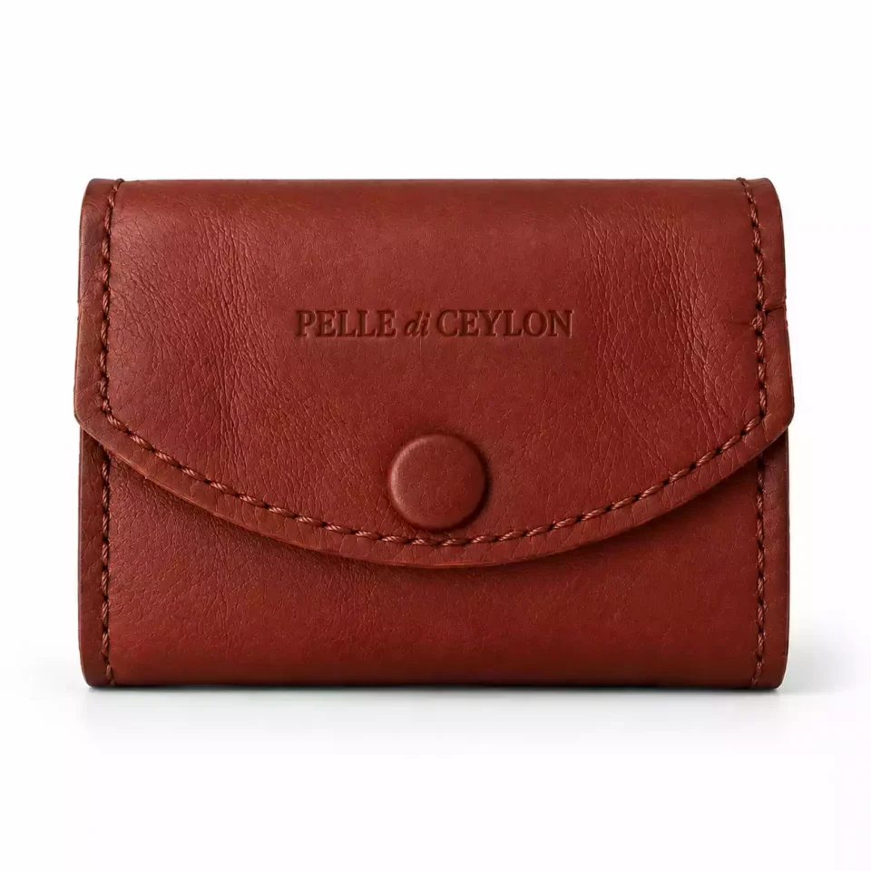 The Roller Wallet – Red Italian Leather Wallet