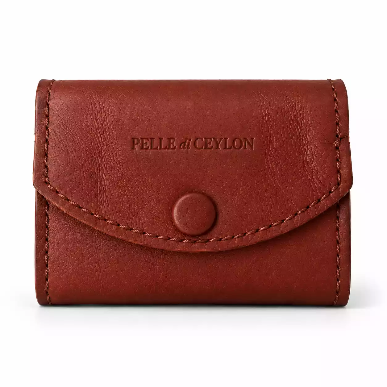 The Roller Wallet – Red Italian Leather Wallet