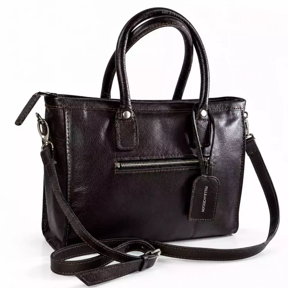 Office Tote Bag – Brown Leather Office Tote