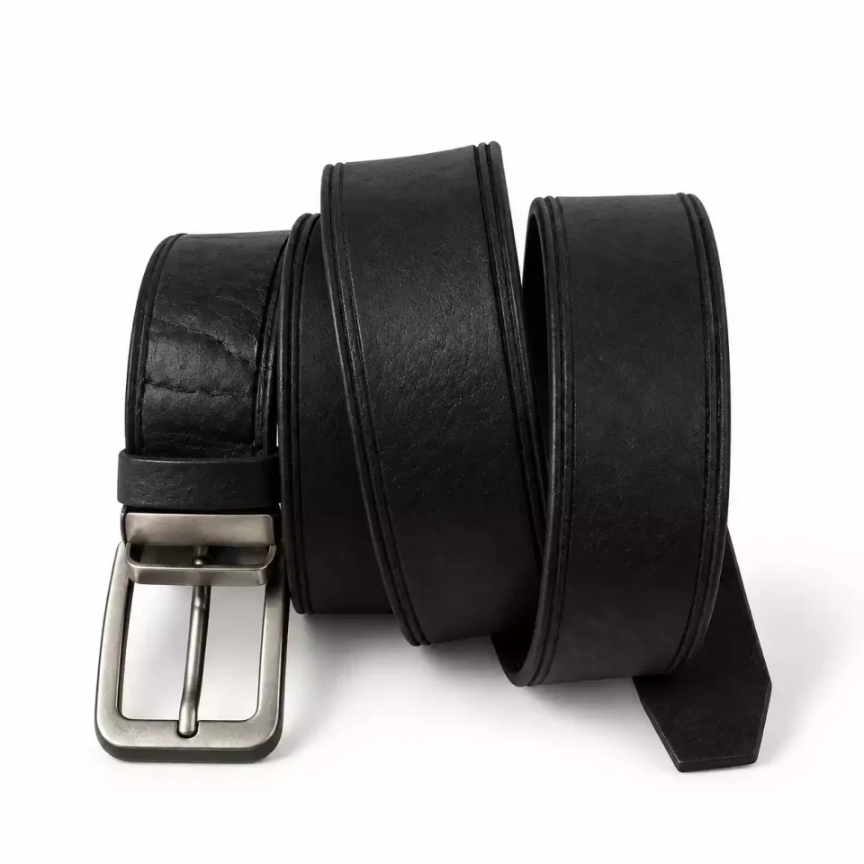 The Classic Buffalo Belt – Black Full-Grain Leather Belt