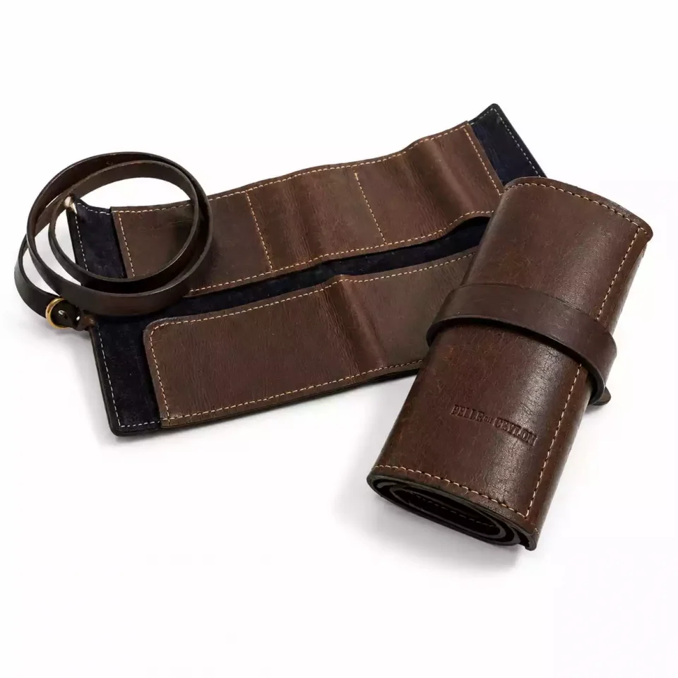 The Leather Roll – Utility Organiser