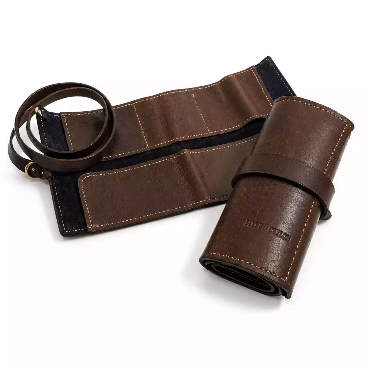 The Leather Roll – Premium Leather Utility Organiser
