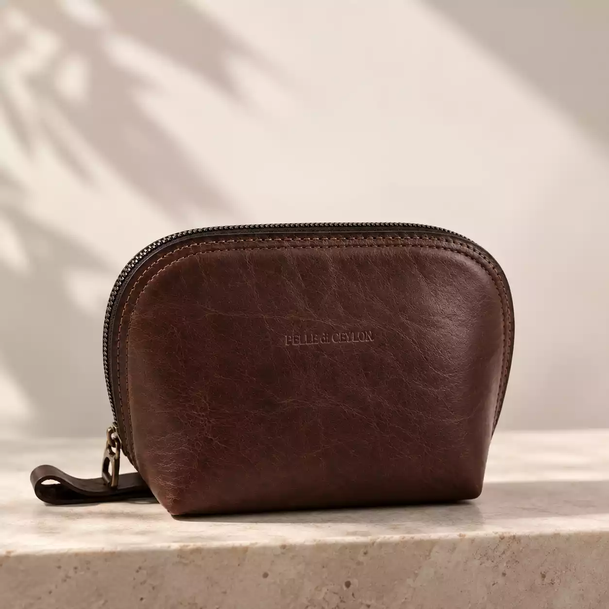 The Leather Travel Case – Brown Leather Travel Case
