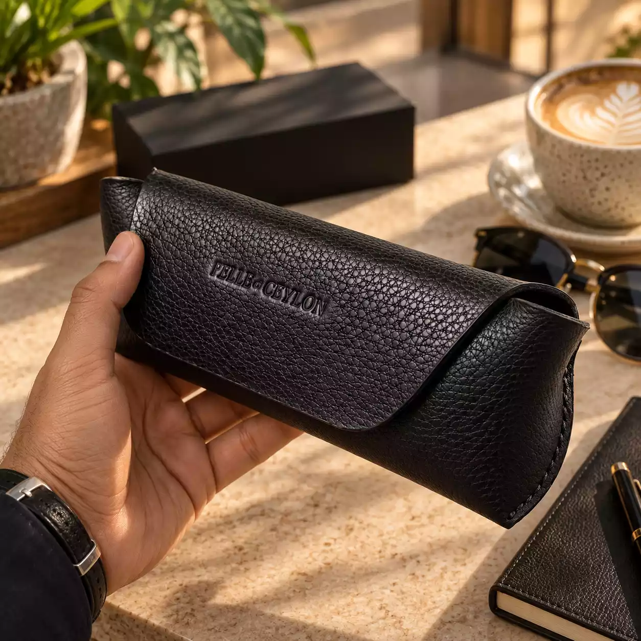 The Leather Eyewear Case – Black Leather Eyewear Case Placeholder 2