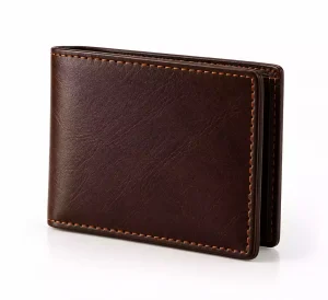 The Classic Bifold – Dark Coffee Brown Leather Wallet