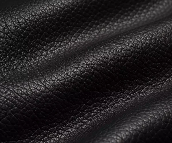 Pebble embossed full grain cow leather