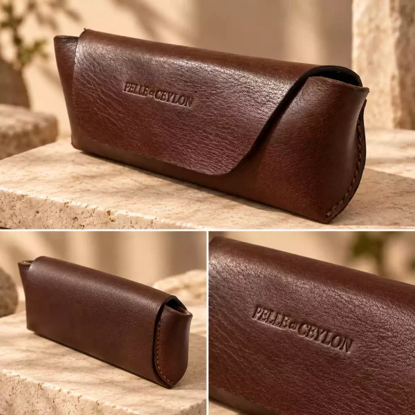 The Leather Eyewear Case – Brown Leather Eyewear Case placeholder 3
